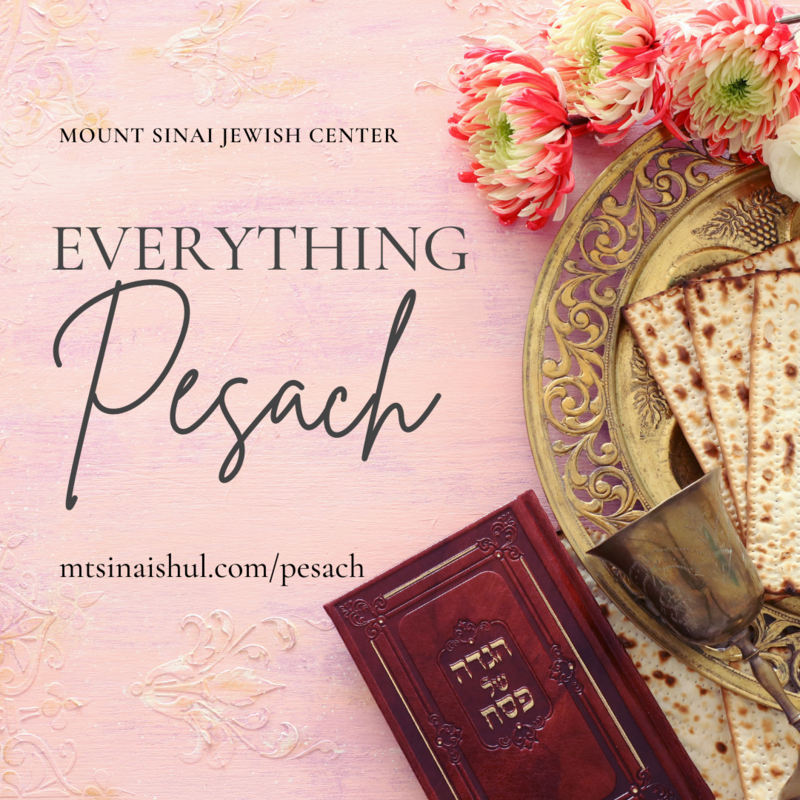 		                                		                                    <a href="https://www.mtsinaishul.com/pesach"
		                                    	target="">
		                                		                                <span class="slider_title">
		                                    Everything Pesach!		                                </span>
		                                		                                </a>
		                                		                                
		                                		                            	                            	
		                            <span class="slider_description">All you need to know about Pesach is right Here! Sell your chametz, donate to Maot Chittim, and more!</span>
		                            		                            		                            <a href="https://www.mtsinaishul.com/pesach" class="slider_link"
		                            	target="">
		                            	Visit the Pesach page here!		                            </a>
		                            		                            